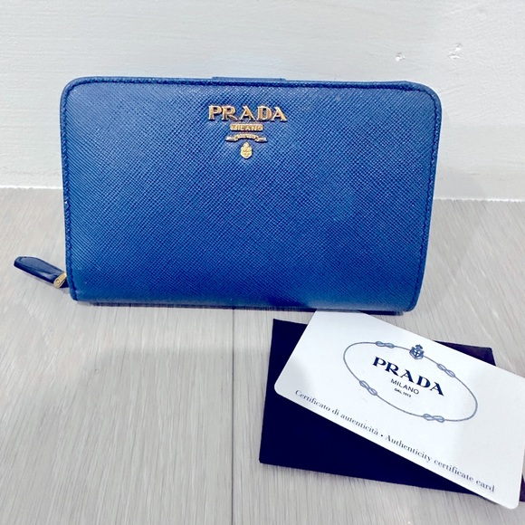 Prada Saffiano Leather Wallet - Picture 1 of 6